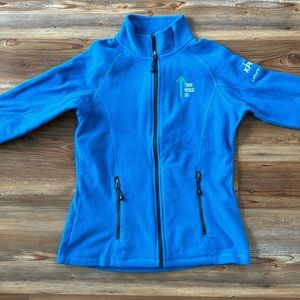 KPMG zip up fleece jacket size women’s small
